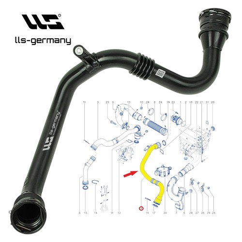 Intercooler hose for renault - intercooler,