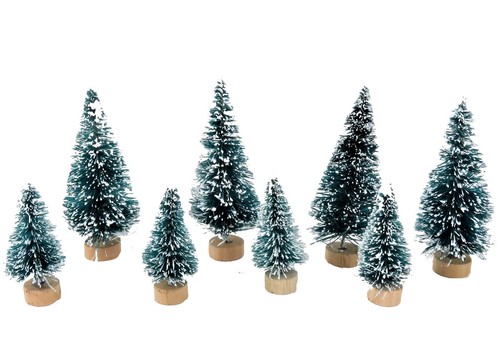 Dolls house snowy christmas - dolls,