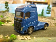Siku Volvo tractor unit truck in metallic blue 1:64 scale