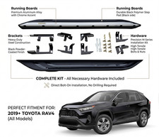 2Pcs Fixed Running Board Side