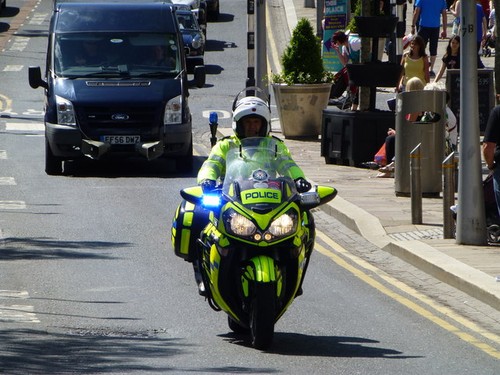 Photo police motor cycle - a1,