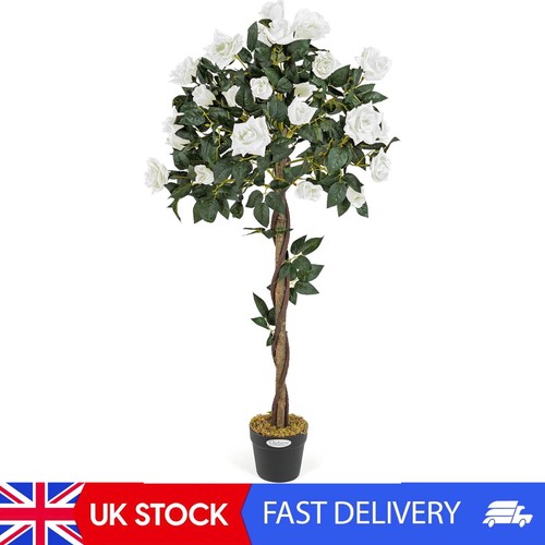 Artificial rose tree - rose, cream