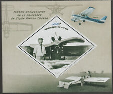 709665 - AIRCRAFT - CLYDE CESNA - perf sheet containing one DIAMOND  value mnh