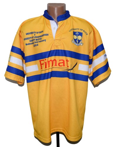 University bath match worn - of,
