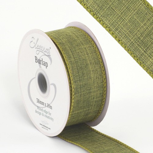 Wired edge burlap hessian - wired,