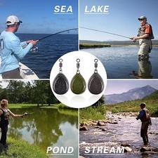 Carp Fishing Weights Flat Pear