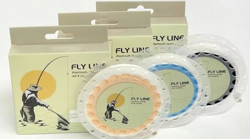 Fly fishing line with - fishing,