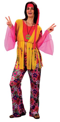 70s 60s fancy dress hippy - dress,