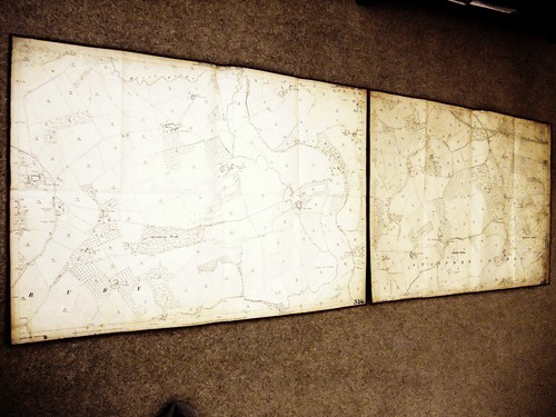 Herefordshire old map plan