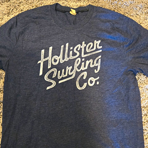 Hollister men navy graphic - hollister,