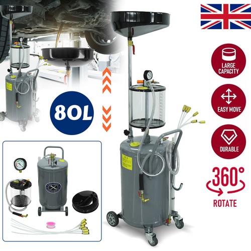 Waste oil drainer 80l - 80l, garage