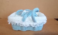 Dolls Blue  & White Glitter