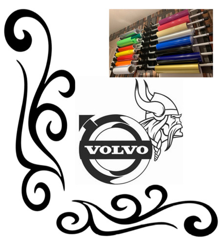 Volvo truck decals - decals, 2.