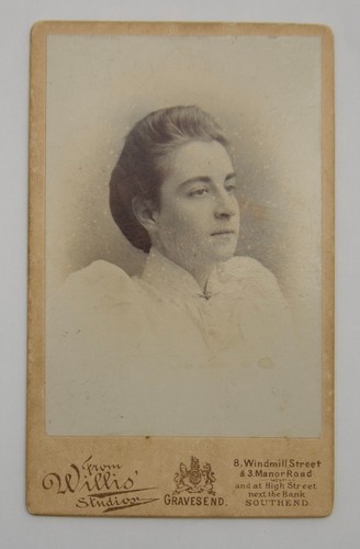Cdv pretty victorian - of, a