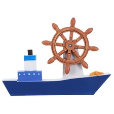  Wooden Sailboat Model