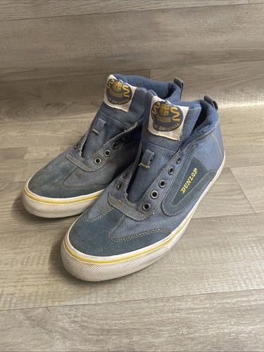 Dunlop blue canvas denim - canvas,