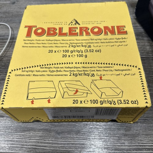 Toblerone milk chocolate x - chocolate, 20