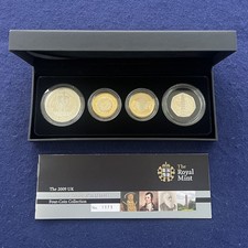 2009 SILVER PROOF PIEDFORT X4