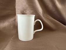 White fine bone china mugs -