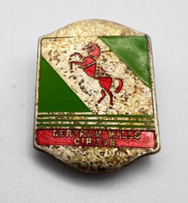 Original Bertram Mills Circus 1920-67 enamel Staff Lapel Badge Fattorini 30x22mm