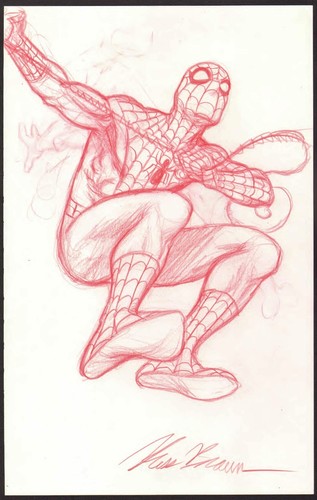 Russ braun signed spider - russ,