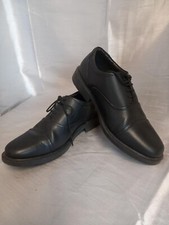 Men's George Oliver Black shoes - Size 9 - VGC - Unboxed