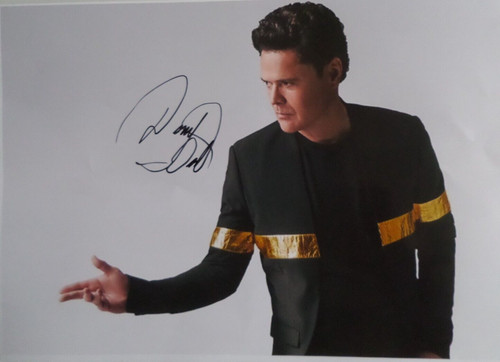 Donny osmond autographed - osmond, a4