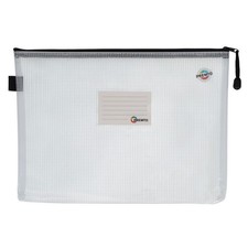 A4+ Document Storage Wallet Office School Clear Large Case Zipper Bag Folder