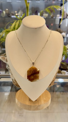 Citrine pendent - pendent,