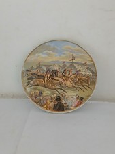 Old Prattware Pot Lid Derby Day