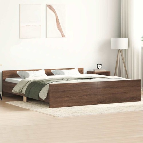 Modern bed frame with - frame,