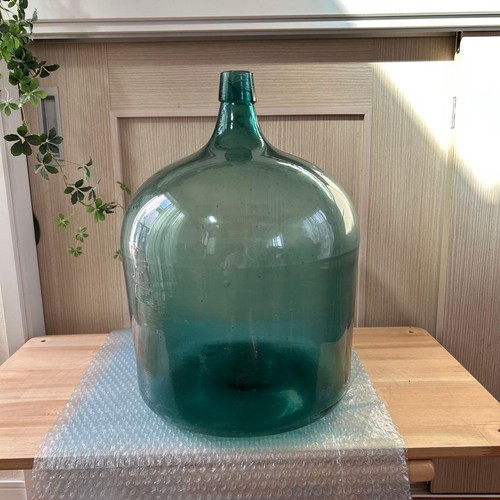 Vintage demijohn bottle - demijohn,