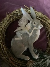 christmas decorations Fairy on Rabbit pre loved and looking for new home