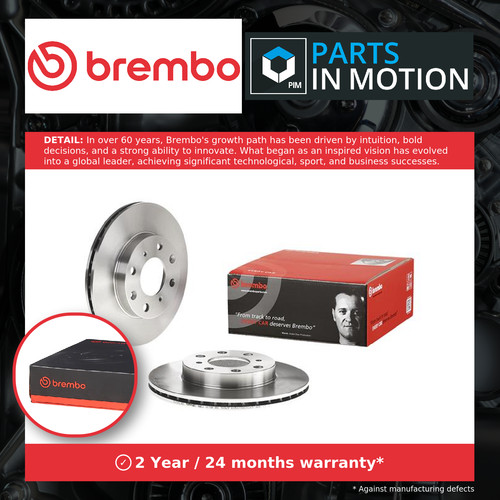 Brake discs pair - brake,