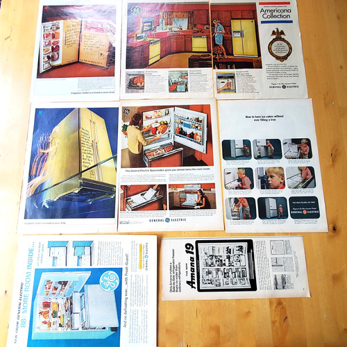 Vintage ads refrigerator - vintage,