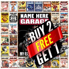 Personalised Metal Sign Plaque