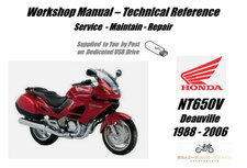 Honda nt650v nt650 deauville - nt650v,