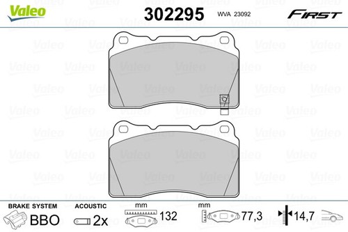 New brake pad - set,,