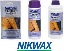Nikwax TX Direct Wash-In - Waterproofing for wet weather clothing - 3 Sizes