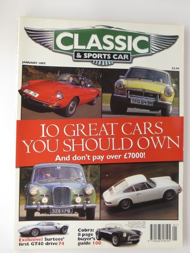 Classic sports car magazine - classic,