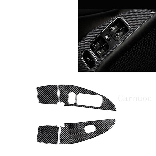 4pcs carbon fiber front - 4pcs, door