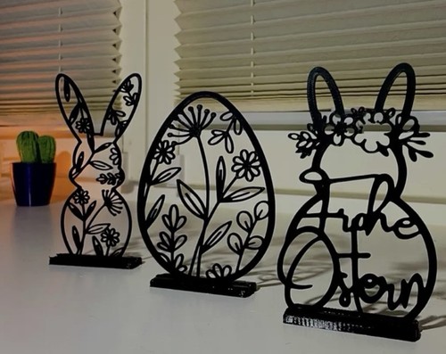Printed easter decor - printed,