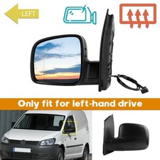 Left N/S Door Wing Rearview Mirror Heated Electric For VW Caddy III MK3 2004-10