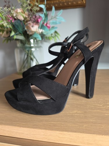 Primark black suedette - black,