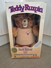 Teddy Ruxpin Bundle  Bear World of Wonder 1985, Vintage, In Box, Working
