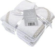 2 x Baby Towels Hooded Bath