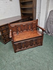 OLD CHARM CARVED OAK PANELLED