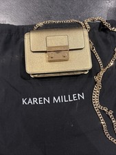 Karen millen gold leather - karen,