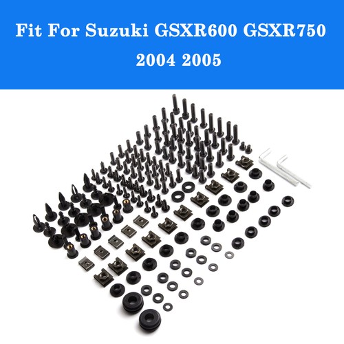 Black steel fairing bolt - black,