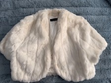 Debut White Fur Bolero M/L Fit